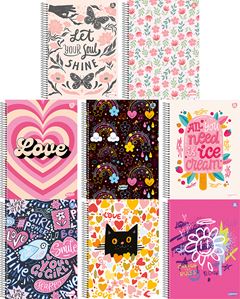 Caderno Animativa Universitario Kbom Fem Cd 01m 96fls