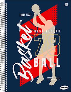 Caderno Animativa Universitario Kbom Masc Cd 01m 96fls