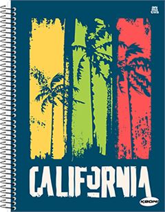 Caderno Animativa Universitario Kbom Masc Cd 12m 240fls