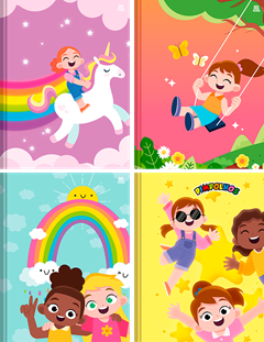 Caderno Animativa Universitario Pimpolhos Fem Cd Cost 48fls