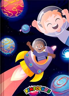 Caderno Animativa Pimpolhos Masc 1/4 Cd Cost 96fls