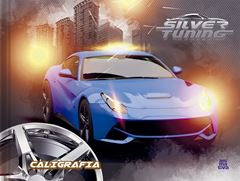 Caderno Animativa Caligrafia Silver 1/4 Cd Cost 48fls