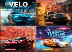 Caderno Animativa Caligrafia Silver 1/4 Cd Cost 48fls