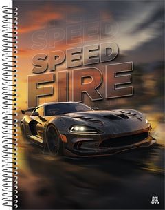 Caderno Animativa Universitario Silver Cd 1m 80fls