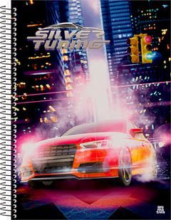 Caderno Animativa Universitario Silver Cd 15m 240fls