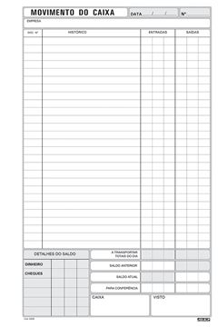 Livro Movimento Caixa Animativa 100fls
