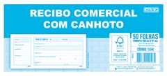 Recibo Comercial Animativa Com Canhoto 50fls