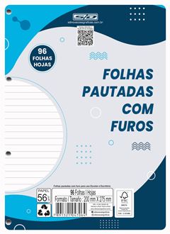 Refil Fichario Animativa 96fls