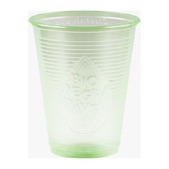 Copo Descartavel Cristalcopo Biodegradavel Verde 200ml 100un
