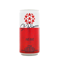 Agua Tonica St Pierre Red Mint Lata 270ml