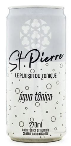 Agua Tonica St Pierre Lata 270ml