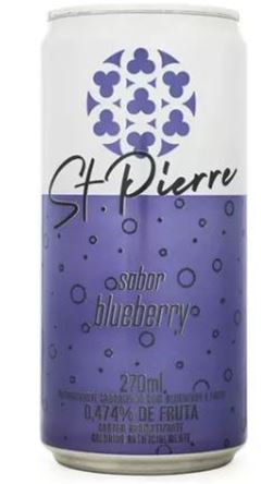 Agua Tonica St Pierre Blueberry Lata 270ml