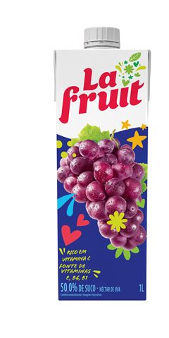 Suco La Fruit Uva 1l