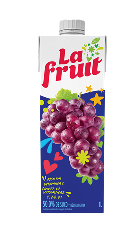 Suco La Fruit Uva 1l