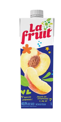 Suco La Fruit Pessego 1l