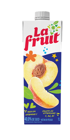 Suco La Fruit Pessego 1l