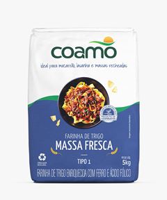 Farinha De Trigo Coamo Massa Fresca 5kg