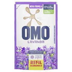 Sabao Liquido Omo Lavanda Sachet 900ml