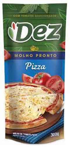 Molho De Tomate Dez Pizza Sachet 300g