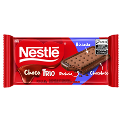 Chocolate Nestle Trio Biscoito Chocolate 90g