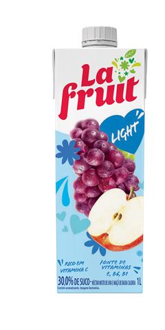 Suco La Fruit Uva Ligth 1l