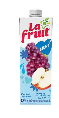 Suco La Fruit Uva Ligth 1l
