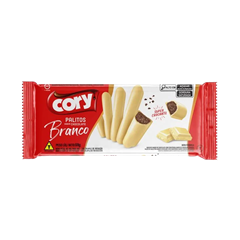 Biscoito Cory Palito Chocolate Branco 68g
