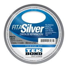 Fita Silver Tekbond Prata 48mmx5m
