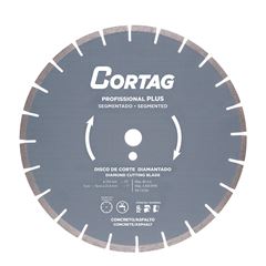 Disco Diamantado Cortag Concreto/Asfalto Plus 350mm