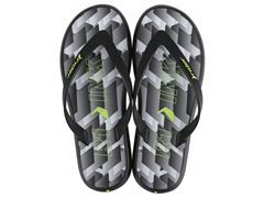 Sandalia Rider R1 Ink Masc Adulto Preto/Branco/Verde