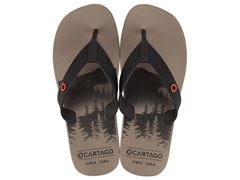 Sandalia Cartago Atlanta Masc Adulto Cinza/Preto