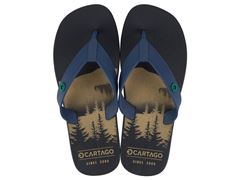 Sandalia Cartago Atlanta Masc Adulto Azul/Azul