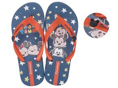 Sandalia Ipanema Disney Masc Infantil Azul/Vermelho