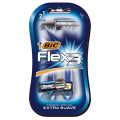 Aparelho Bic Flex 3 Extra Suave 2un