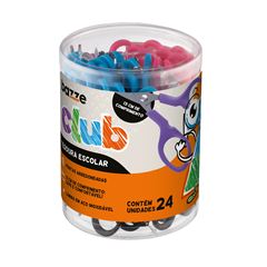 Tesoura Escolar Bazze 13cm Pote Sortida