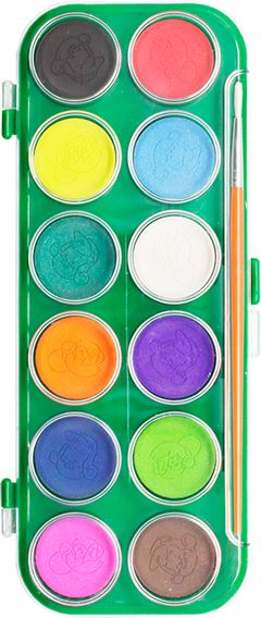 Tinta Aquarela Leoleo 12 Cores