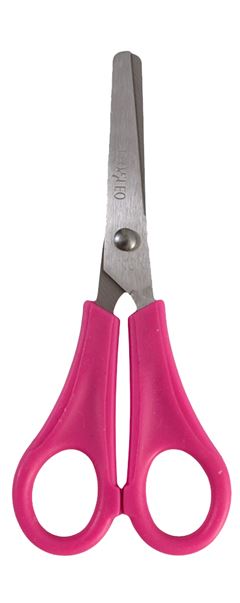 Tesoura Escolar Leoleo 13cm Inox Cabo Sortida