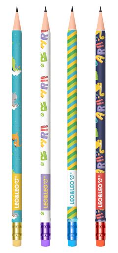 Lapis Grafite Leoleo Resina Hb Dino Com Borracha Pote