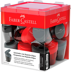 Apontador Faber Castell Com Deposito Elipse