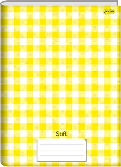 Caderno Jandaia Universitario Stiff Xadrez Cd Cost 48fls Am