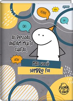 Caderno Jandaia Universitario Flork Cd Cost 80fls