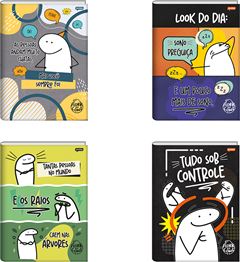 Caderno Jandaia Universitario Flork Cd Cost 80fls