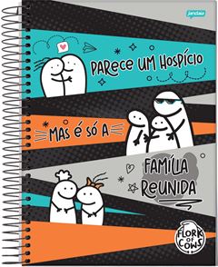 Caderno Jandaia Universitario Flork Cd 20m 320fls