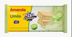Biscoito Amanda Wafer Limao Sem Lactose 90g