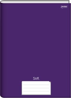 Caderno Jandaia Universitario Stiff Cd Cost 48fls Roxo