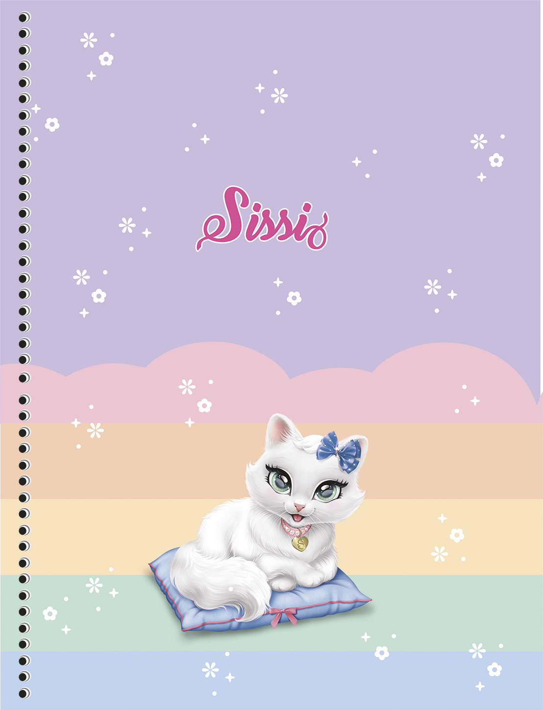 Caderno Animativa Sissi Universitario Cd 10m 160fls