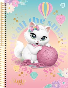 Caderno Animativa Universitario Sissi Cd 10m 160fls