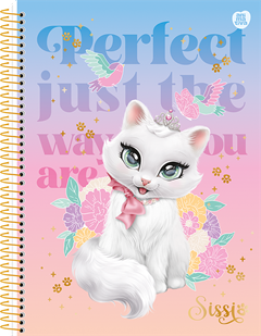 Caderno Animativa Universitario Sissi Cd 15m 240fls