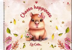 Caderno Animativa Cartografia So Cute Cd Esp 60fls