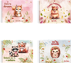 Caderno Animativa Cartografia So Cute Cd Esp 60fls